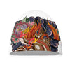 Japanese Dragon And Phoenix Tattoo Print Beanie