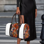 Japanese Dragon And Phoenix Tattoo Print Duffle Bag