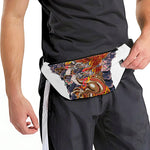 Japanese Dragon And Phoenix Tattoo Print Fanny Pack