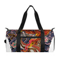 Japanese Dragon And Phoenix Tattoo Print Gym Bag