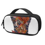 Japanese Dragon And Phoenix Tattoo Print Insulin Cooler Travel Case