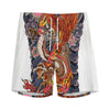 Japanese Dragon And Phoenix Tattoo Print Men's Sports Shorts