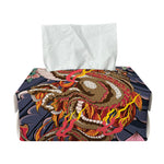 Japanese Dragon And Phoenix Tattoo Print Rectangle Tissue Box Cover