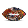 Japanese Dragon And Phoenix Tattoo Print Rugby Ball