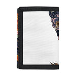 Japanese Dragon And Phoenix Tattoo Print Trifold Wallet