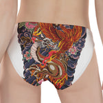 Japanese Dragon And Phoenix Tattoo Print Women's Panties