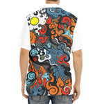 Japanese Elemental Tattoo Print Aloha Shirt