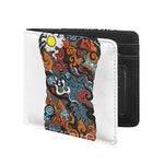 Japanese Elemental Tattoo Print Bifold Wallet