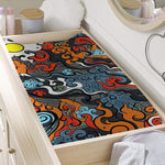 Japanese Elemental Tattoo Print Changing Pad Cover