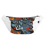 Japanese Elemental Tattoo Print Fanny Pack