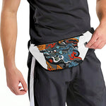 Japanese Elemental Tattoo Print Fanny Pack