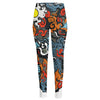 Japanese Elemental Tattoo Print High-Waisted Pocket Leggings