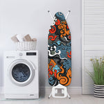Japanese Elemental Tattoo Print Ironing Board Cover