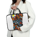 Japanese Elemental Tattoo Print Laptop Sleeve With Handle