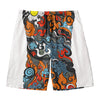 Japanese Elemental Tattoo Print Men's Swim Trunks