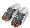 Japanese Elemental Tattoo Print Mesh Casual Shoes