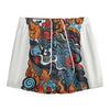 Japanese Elemental Tattoo Print Mesh Shorts