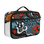 Japanese Elemental Tattoo Print Portable Lunch Bag