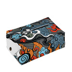 Japanese Elemental Tattoo Print Rectangle Tissue Box Cover