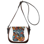 Japanese Elemental Tattoo Print Saddle Bag