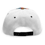 Japanese Elemental Tattoo Print Snapback Cap