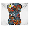 Japanese Elemental Tattoo Print Tapestry