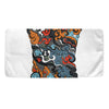 Japanese Elemental Tattoo Print Towel