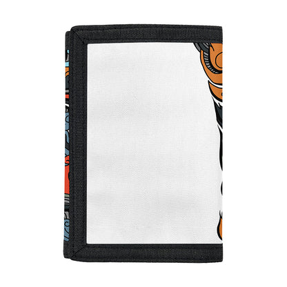 Japanese Elemental Tattoo Print Trifold Wallet