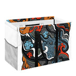 Japanese Elemental Tattoo Print Utility Tote Bag
