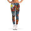 Japanese Elemental Tattoo Print Women's Leggings