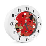 Japanese Flower Print Alarm Clock