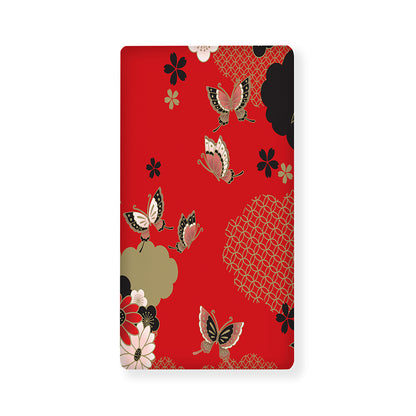Japanese Flower Print Baby Crib Sheet