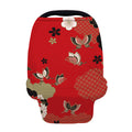 Japanese Flower Print Baby Seat Cover