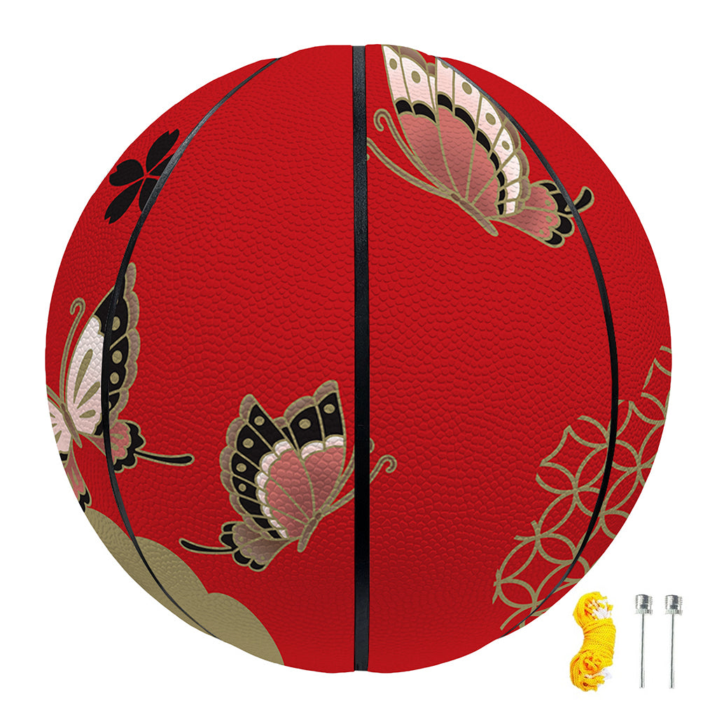 Japanese Flower Print Basketball