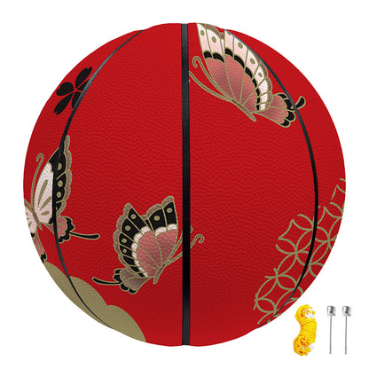 Japanese Flower Print Basketball