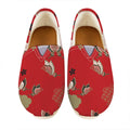 Japanese Flower Print Casual Shoes
