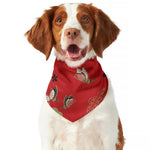 Japanese Flower Print Dog Bandana