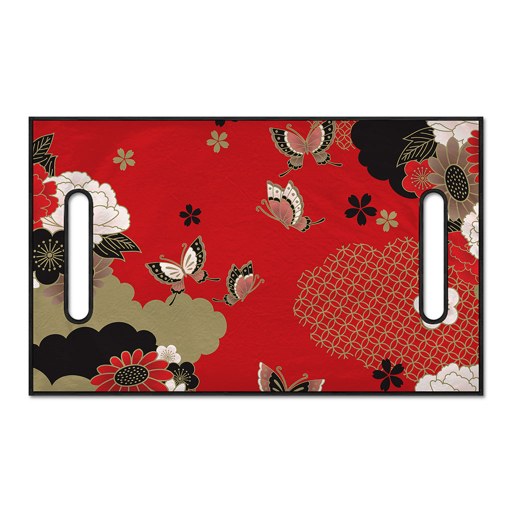 Japanese Flower Print Golf Cart Seat Cover