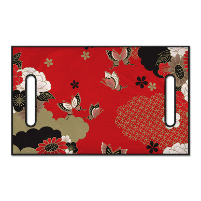 Japanese Flower Print Golf Cart Seat Cover