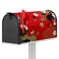 Japanese Flower Print Mailbox Cover