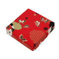 Japanese Flower Print Outdoor Seat Cushion Cover