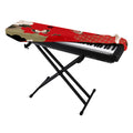 Japanese Flower Print Piano Keyboard Cover