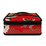Japanese Flower Print Small Lunch Bag