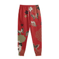 Japanese Flower Print Sweatpants