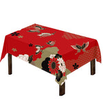 Japanese Flower Print Tablecloth