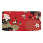 Japanese Flower Print Towel