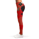 Japanese Flower Print Women's Leggings