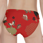 Japanese Flower Print Women's Panties