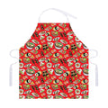 Japanese Food Pattern Print Adjustable Apron