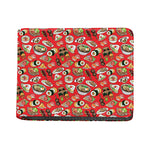 Japanese Food Pattern Print Bifold Wallet